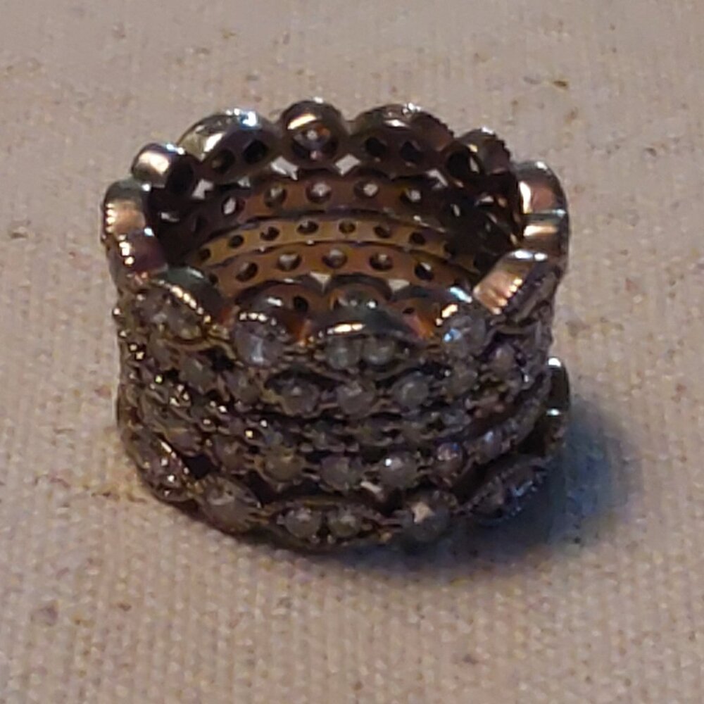 Stacking Cz Rings - image 1